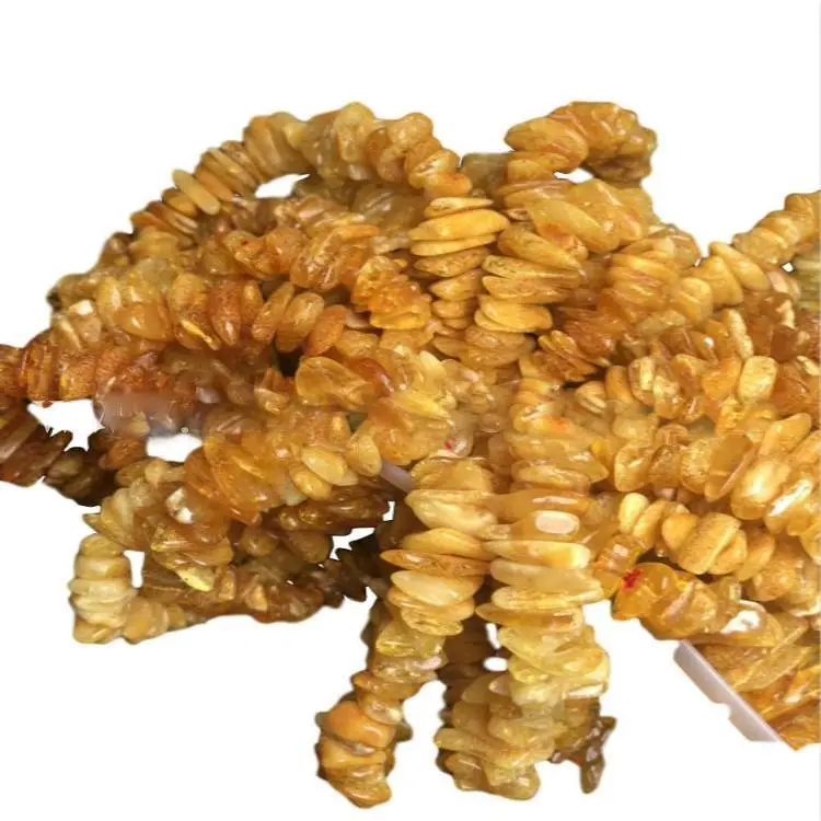 Ingantaccen ingantaccen amber marasa daidaituwa na gemstone 1