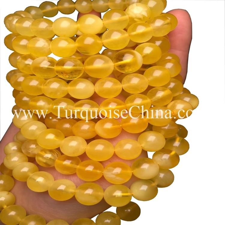 Bracciale in Gemstone Gemstone Gemstone Gemstone giallo Genuino 1