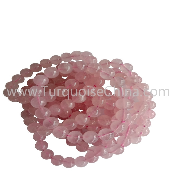 10mm Natural Rose Quartz Round Beads Bracelets Wholesale 1