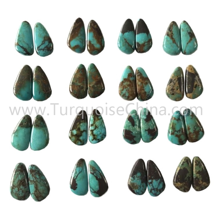19.4x9.8mm Country Turquoise Polish polish pemstone le retail 1