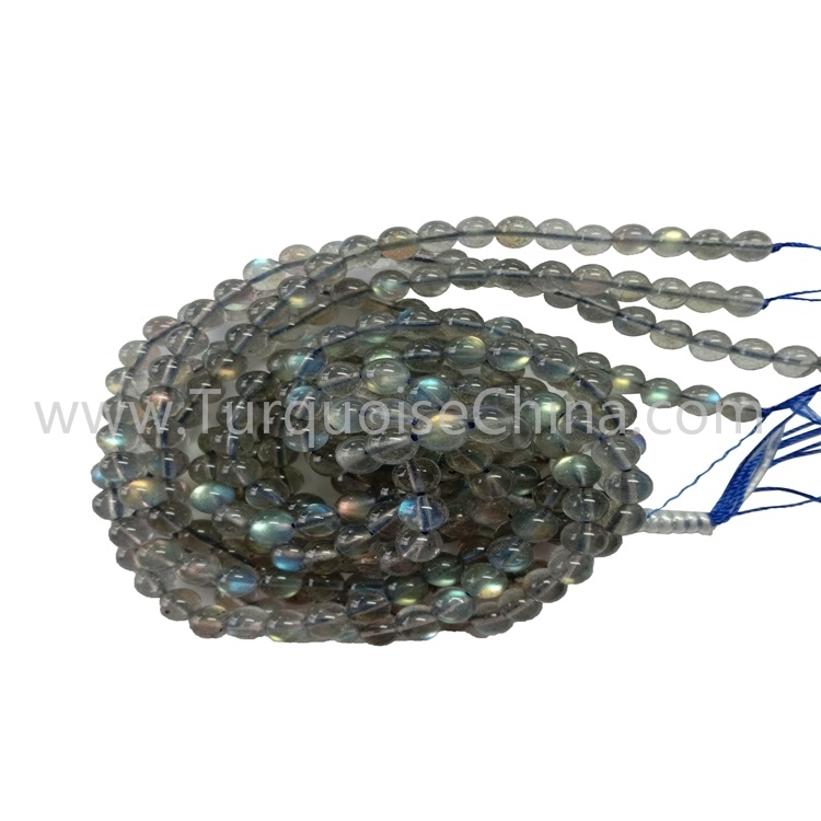 Benetako labradorite aleak biribilak handizkako bitxiak egiteko 1