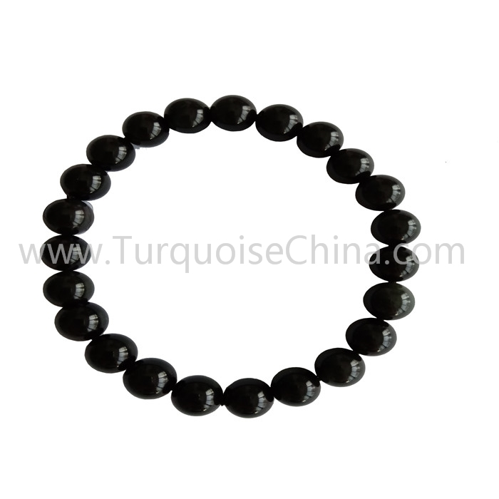 8mm Colorful Obsidian Round Beads Bracelets Wholesale 1
