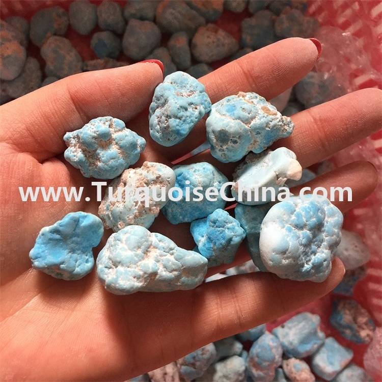 Original natural bonito cor azul áspero turquesa solta pedras preciosas 1