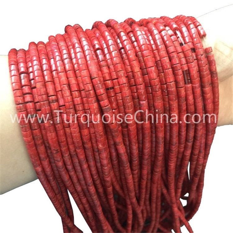 Fi ọwọ pamboo pupa ralolle awọn igigirisẹ 1
