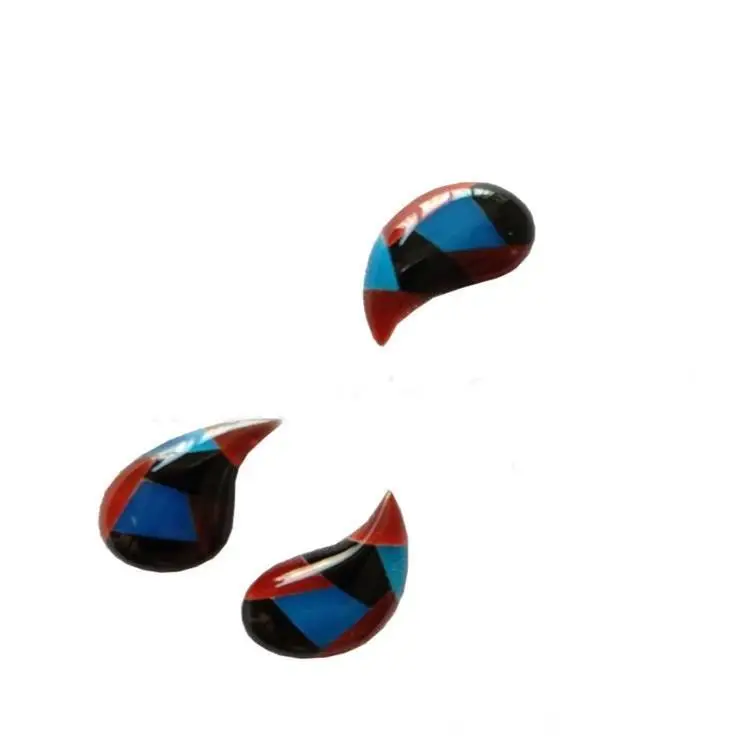 Newest Mosaic Earrings Gemstone/Fashion Splicing Earrings Jewelry 1