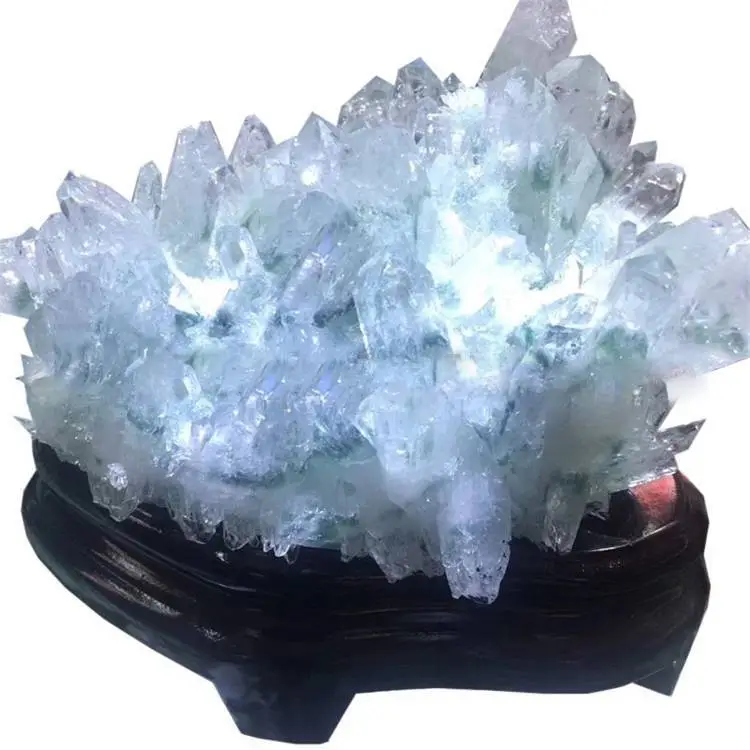 Natural white crystal healing and powerful gemstone tree 1