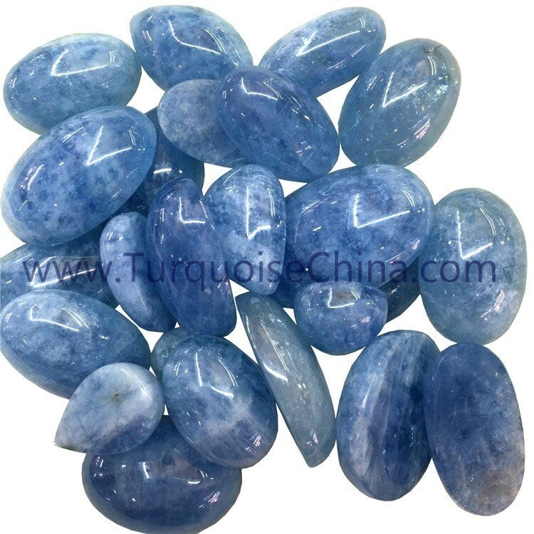 Natural Aquamarine Oval Cabochon Loose Gemstone For Jewelry 1