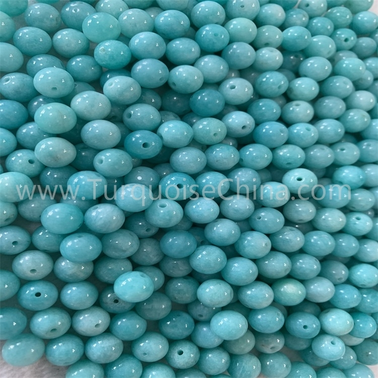 Grade 5A top quality Amazonite 8mm round beads to making top jewelry 1