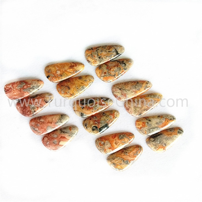 Natural yellow agate stone triangle gemstone wholesale 1