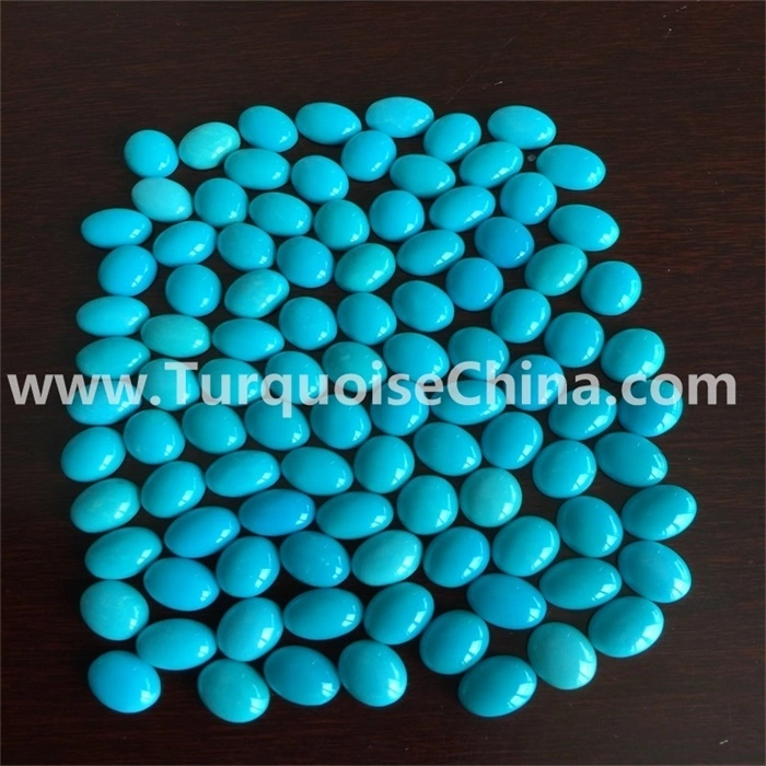 Gems Arizona Turkis Shape Oval Gemstone Loose Cabochon Smykker 1