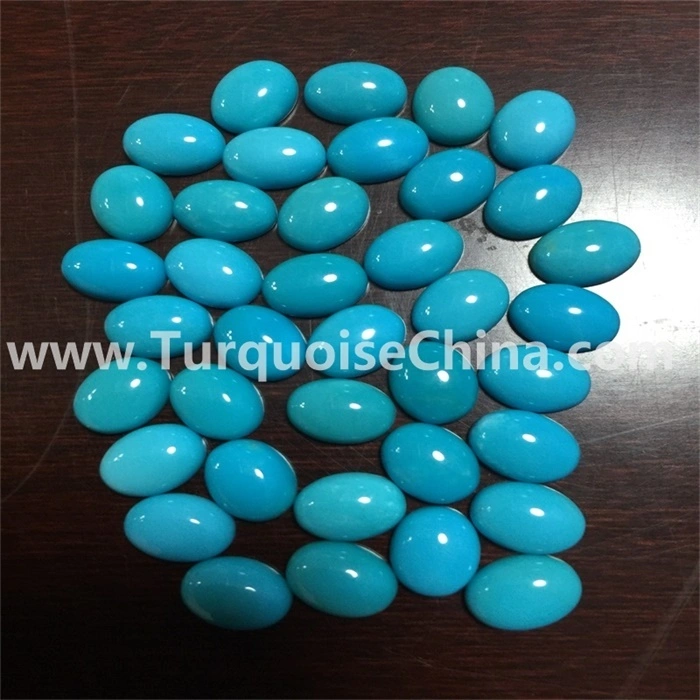 Sleeping Beauty Turquoise Oval Cabochon / Turquoise Natural Gemstone Cabochons / Grosir Turquoise 1