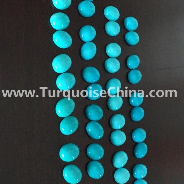 Gemsone turquoise oval cabochons wholesale 1