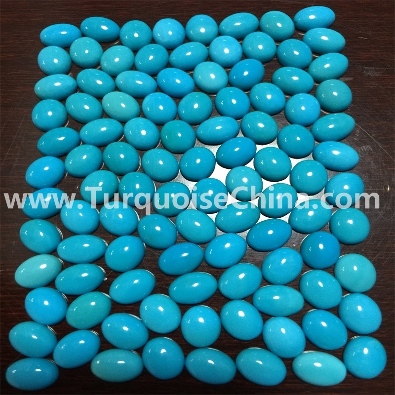 Turquoise Sleeping Baby Baby Blue Gleision Gemstone Gemstone Caboochon Blue Oval 1