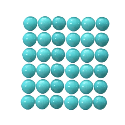 9x7mm oval Arizona Natural Sleeping beauty turquoise cabochons gemstone jewellery 1
