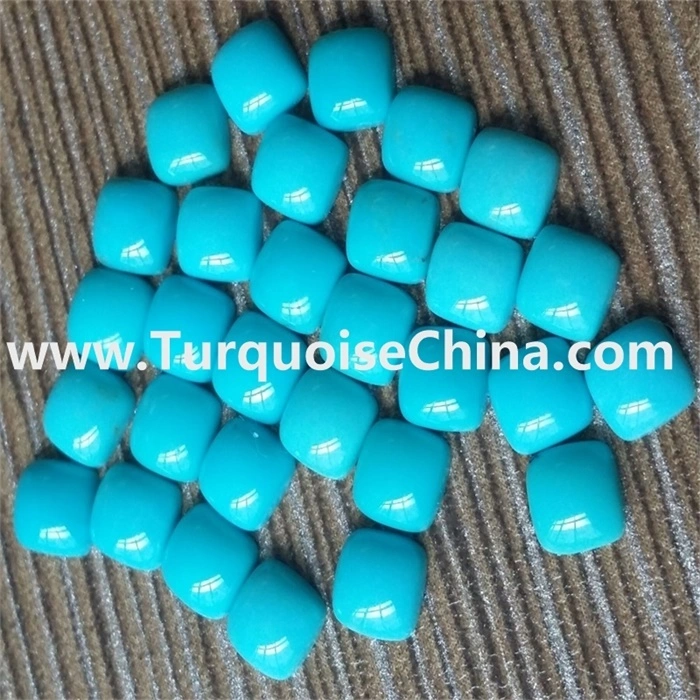 I-Turquoise ye-Turquioise yeNdalo ye-Curushion ye-tushion turquoioioise ubuhle obulele kwi-925 ye-sterling yesilivere 1