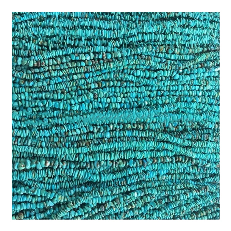 I-Kingman Purquooise chips chips chips, iArizona Turquoioise Chips Beads 1