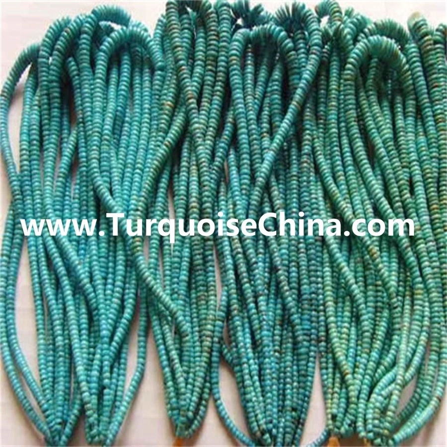 I-Turquoise Beads kunye ne-turquoise beacus ubucwebe 1