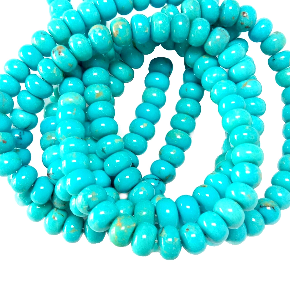 Turquoise Abacus Beads strings jewellery 1