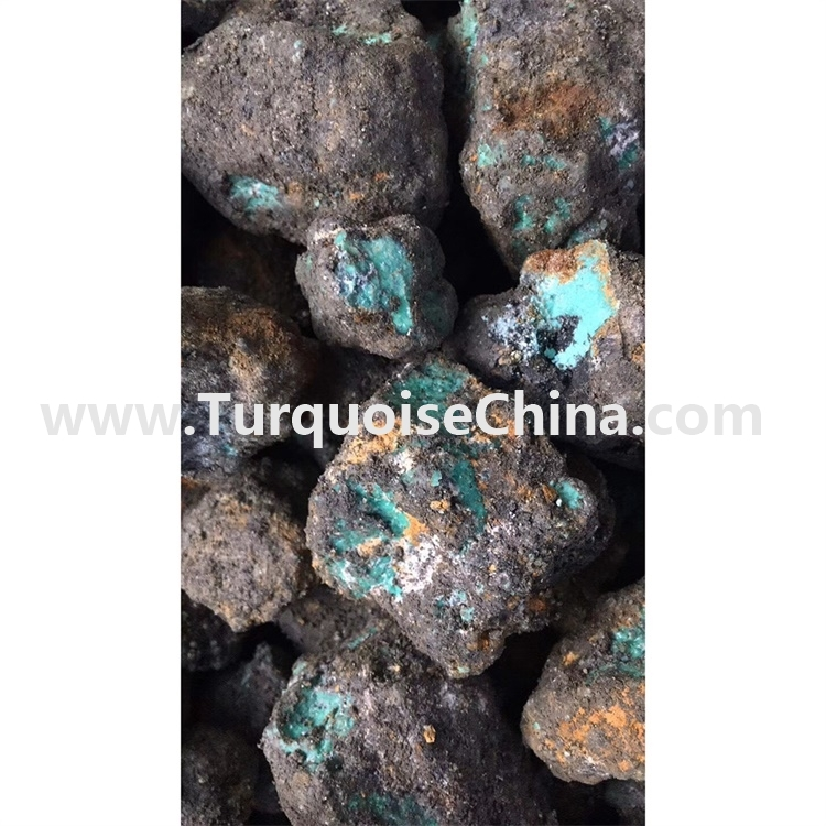 Naturalean% 100 benetako bule-berde turdikatuek material zakarra 1