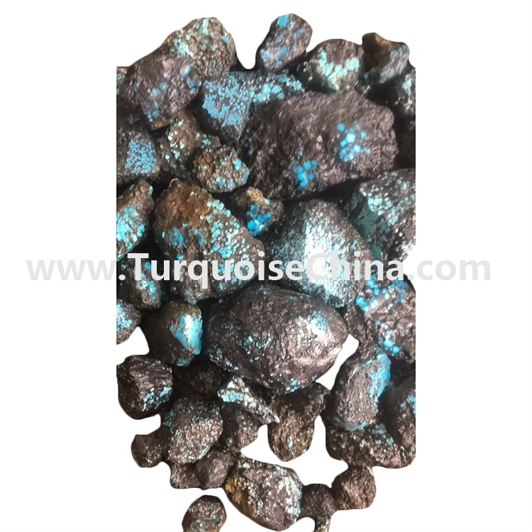 Genuine highest quality Natural spider web Turquoise Rough Stone 1