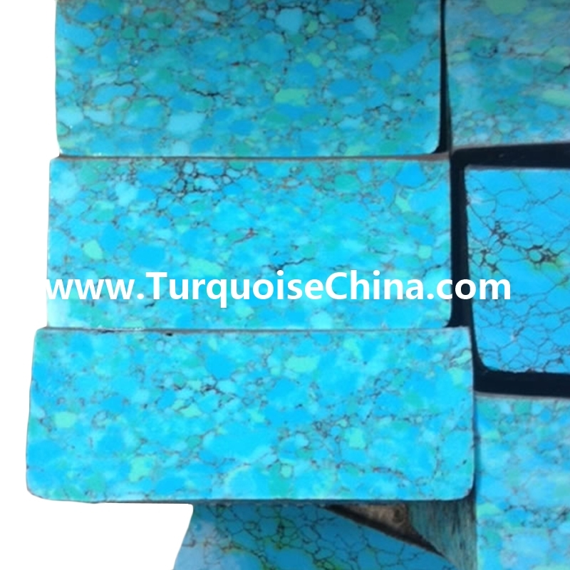 saamgeperste koper turkoois Iran Mohave Turquoise Blocks 1