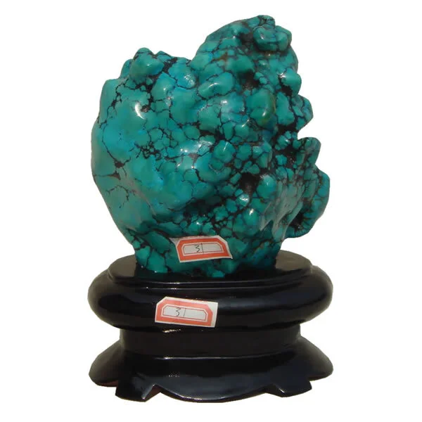Ukujonga i-turquoise, ukuhonjiswa kwe-gemfune yenyani yenyani 1