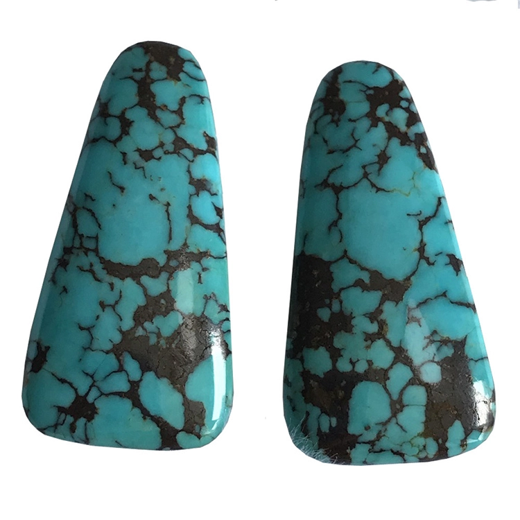 Wholesale solvite Turquoise Trapezoid Cabochon 1