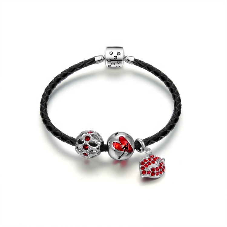 Känd varumärke 925 Silver Armband Gift för en vän 10