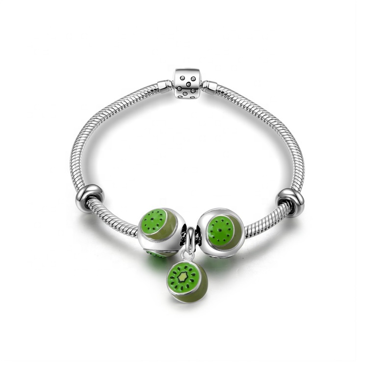 Känd varumärke 925 Silver Armband Gift för en vän 12