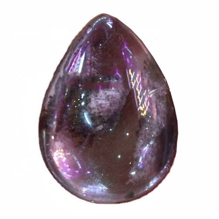 Quartz Check Naturalmente Giardinu di u Quartz Quartz Pendente Pendente Quartz Pendente / Roondal / Regalo Speciale / Speciale 39