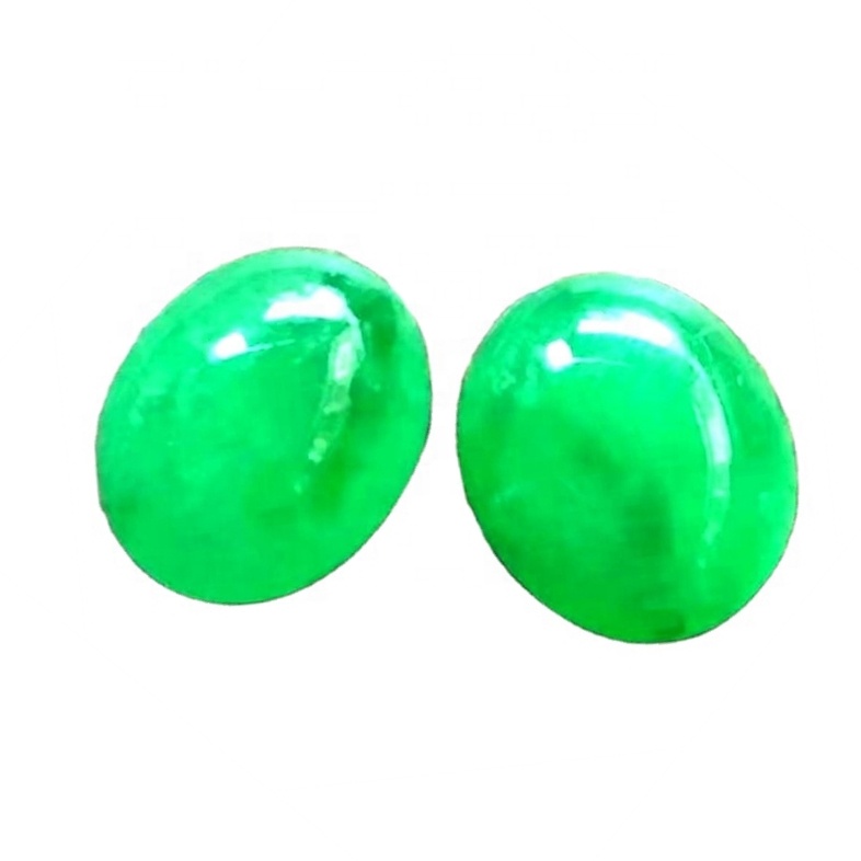 Omerald Cabo Choval siffar Gemstone Emerald Exarbi dutse 30