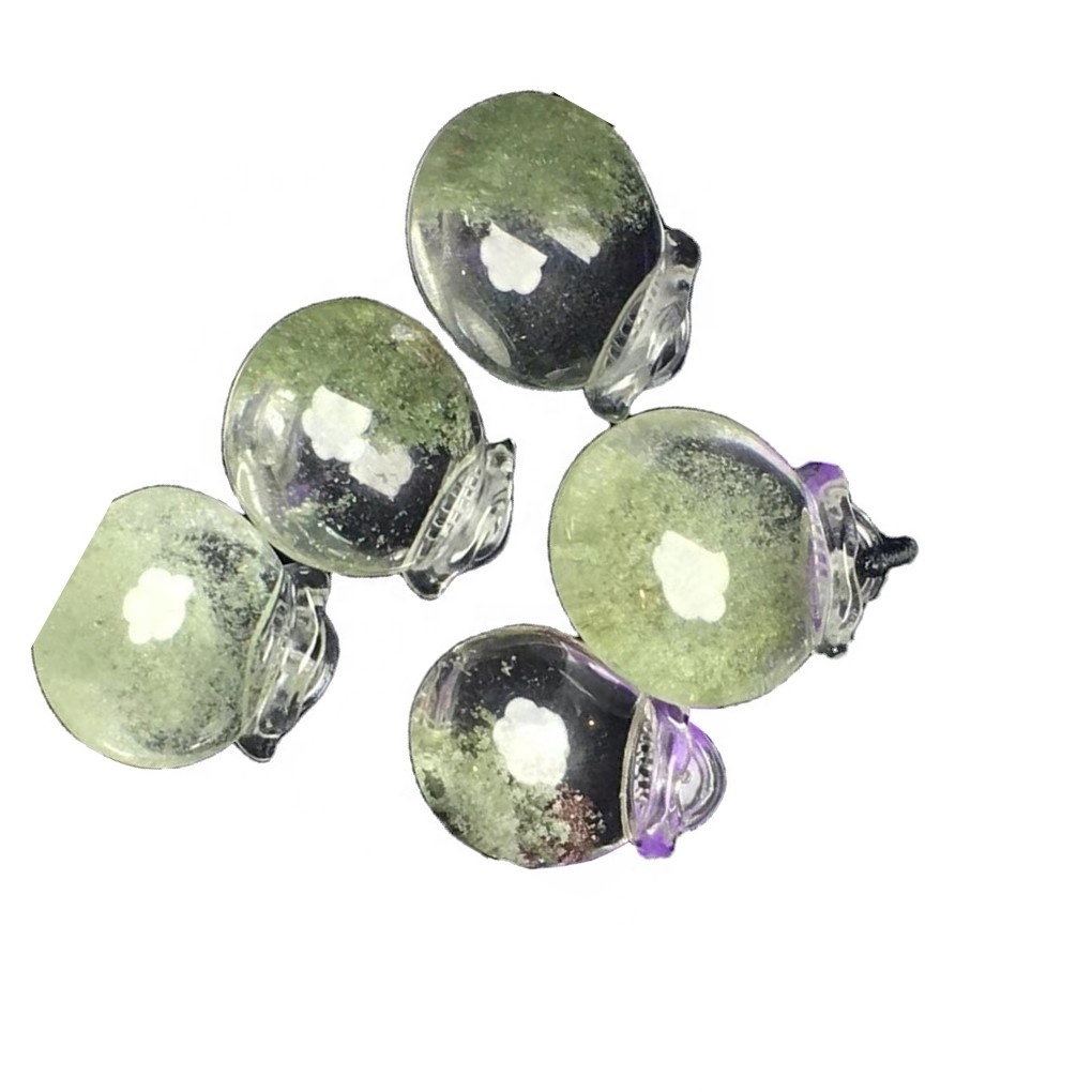 Wholesale ovali figura viridis Vide Vicus Magnus Cabochon Pendent solutam gemstone 7