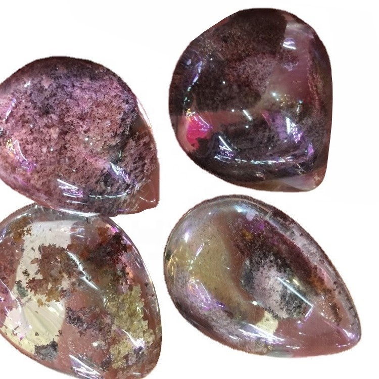 Ogba ọgba quartz bomochon Red Phantom Quart Quarts 35