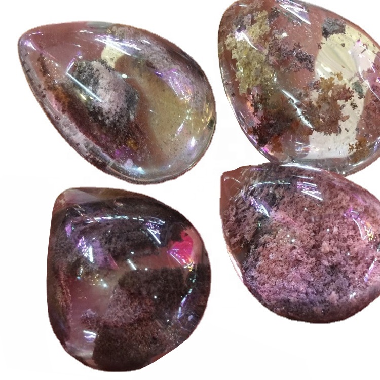 Ogba ọgba quartz bomochon Red Phantom Quart Quarts 39