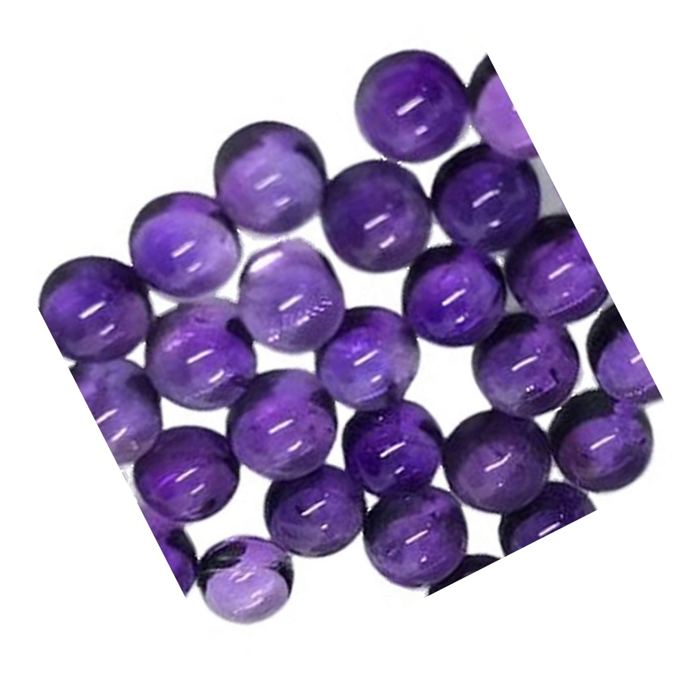 Amethyst camocon gemstone yika amethyst camochon Cambochones iwọn GEMStone 30