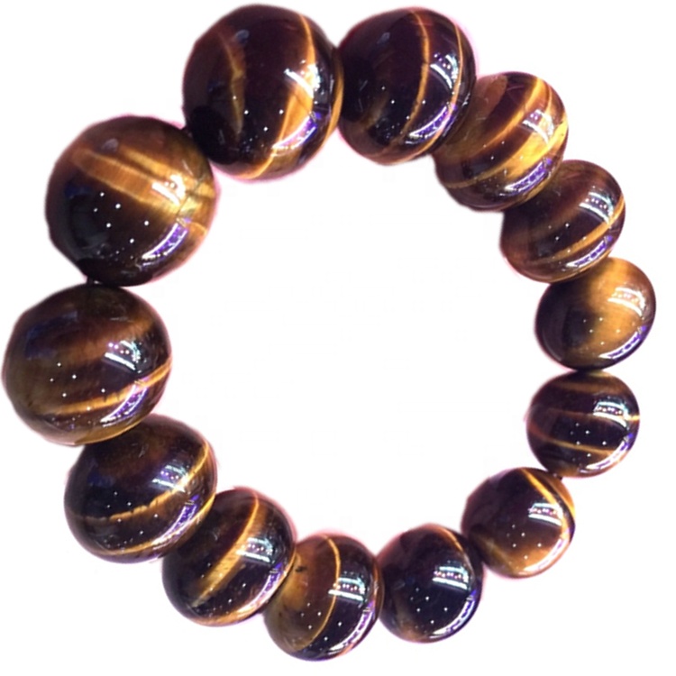 Cuentas de ojo de tigre Joyas Make Wholesale Tigre natural Eye 4mm 6mm 8mm 34