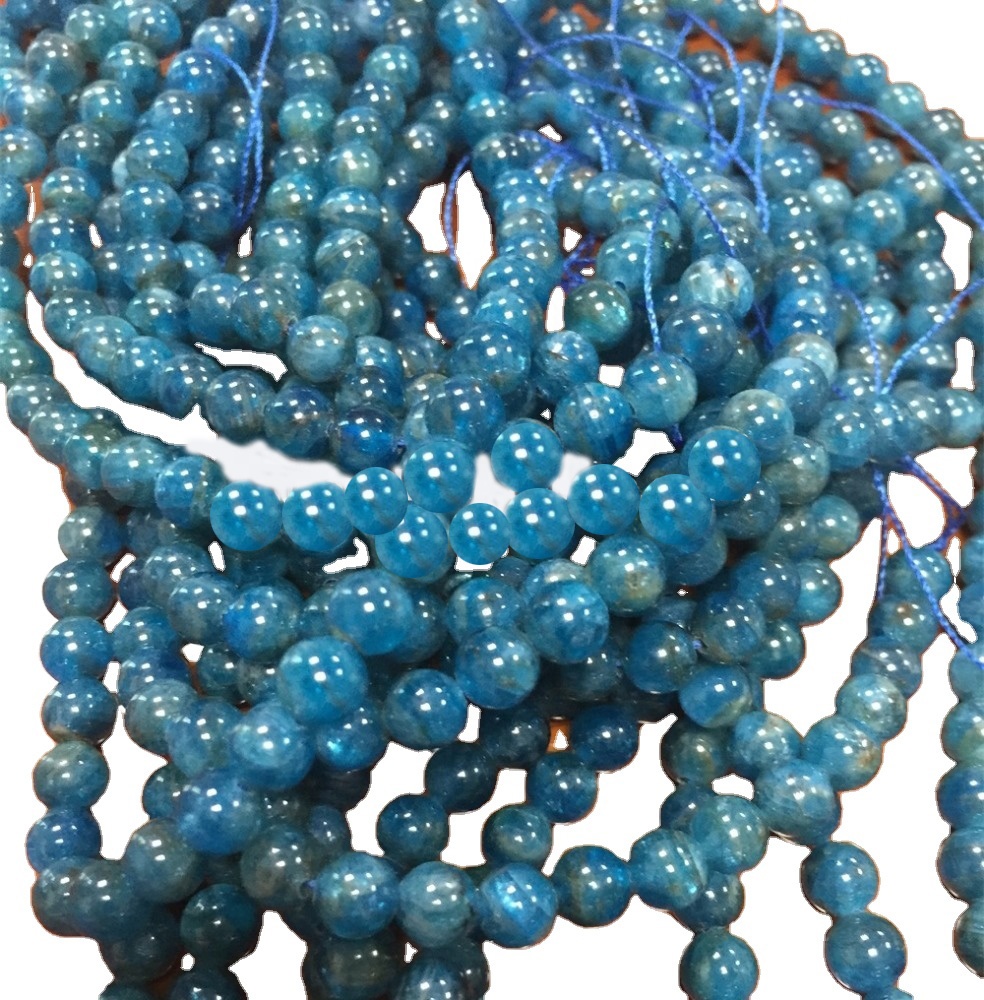 Естествено Бюле Апатит Gemstone Beads правят търговия на едро gemstone 36