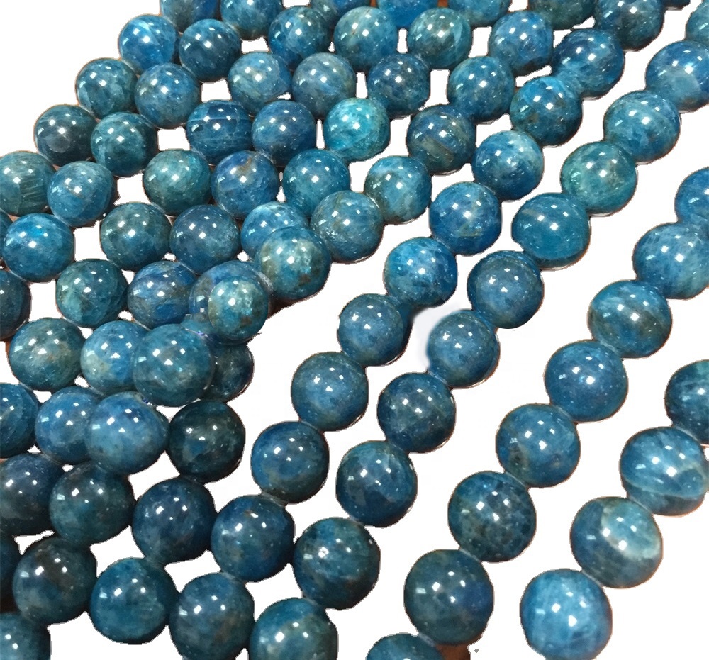 Естествено Бюле Апатит Gemstone Beads правят търговия на едро gemstone 44