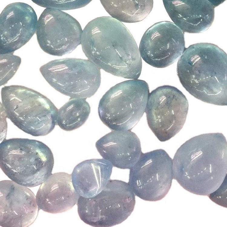 Piale adayeba miliki buluu Bulup Pirochon Socker Gumstone 36