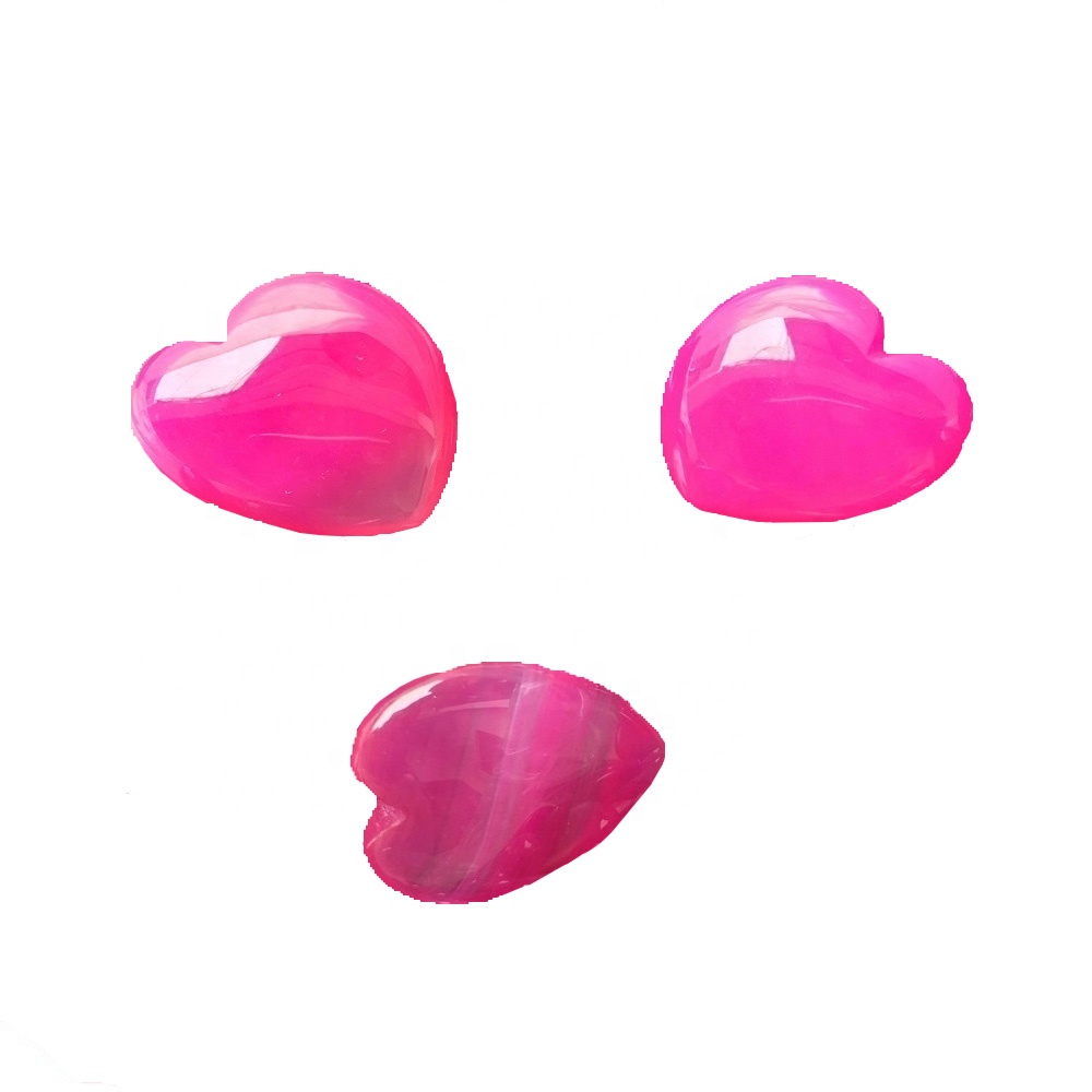 Croí Croí Agate Agate Dearg Croí Cabochon Gemstone Loose 39