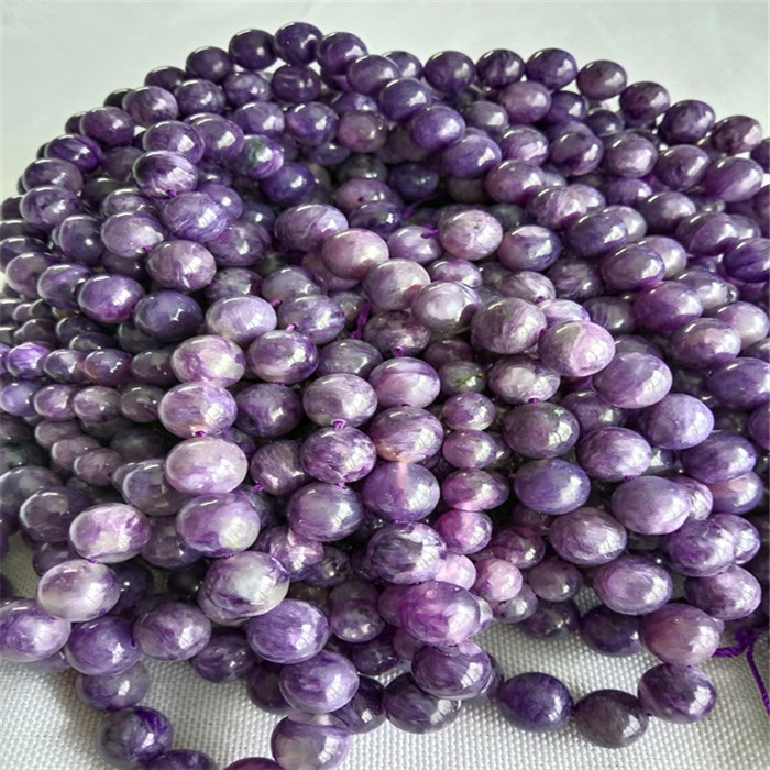 Streets Charoite Bunder Natural 3a Manik lan Ungu Gemsesstone 17