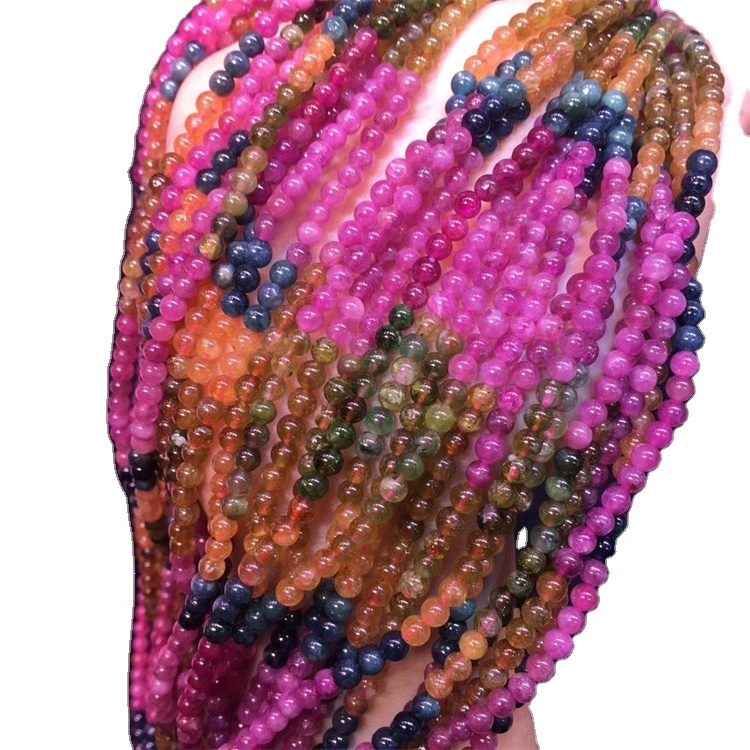 6-10mm Pink Tourmaline Aleak 3a Gradua Natural Gemstone Biribilak 16 \  39