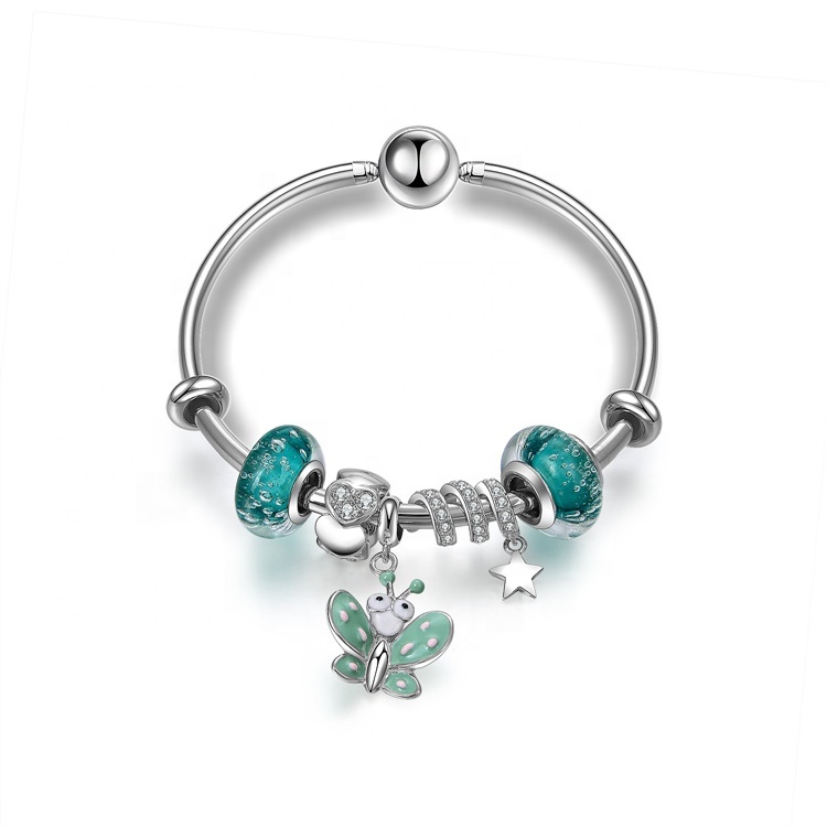 2021 شعبية النساء هدية 925 سوار الفضة 9