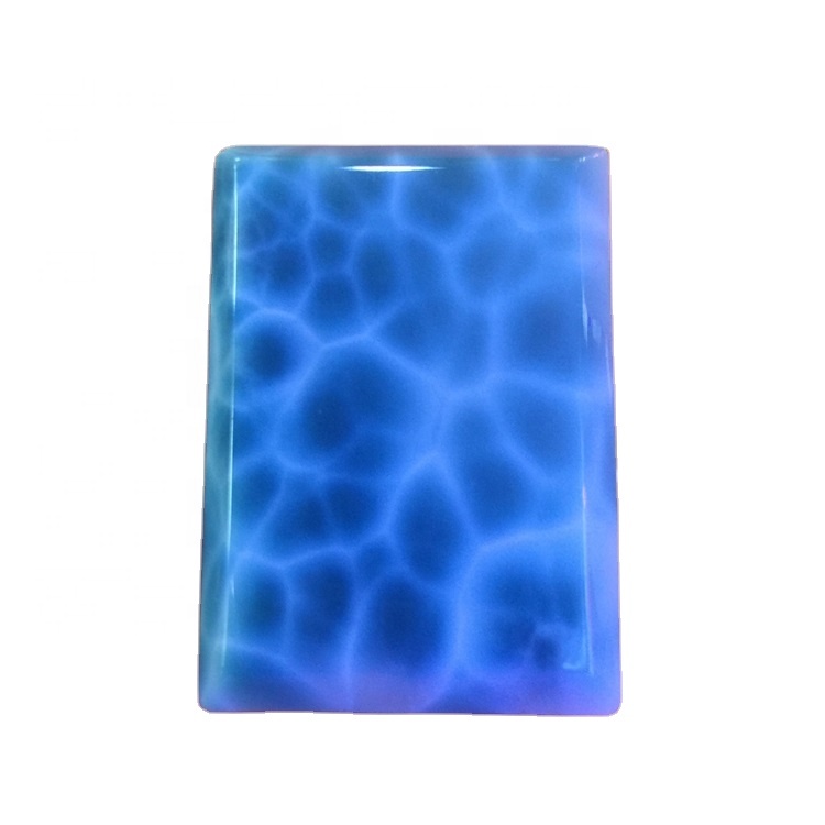 Imii semi Preziosi Larimar Cabochon Shapes Larimar Larmar Larmone Rettangulu Rettangulu Larimar CABOCHON 32