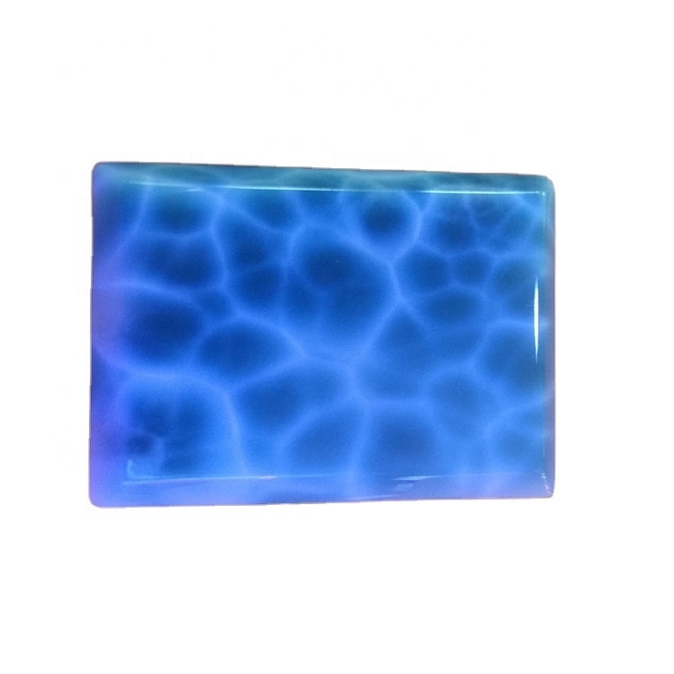 Imii semi Preziosi Larimar Cabochon Shapes Larimar Larmar Larmone Rettangulu Rettangulu Larimar CABOCHON 30