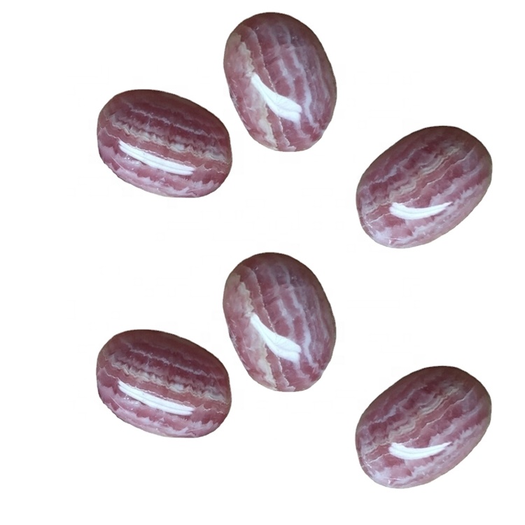 Rhodonite Cabochon Gemstone Cabochon Argentína Rhodonite Puffy Oval Cabochon Pink Gemstones Skartgripir Gerð Gemstone vistir 33