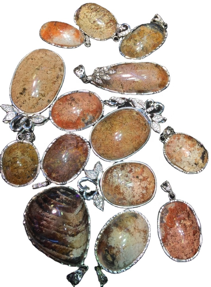 Pendant Pendant Phantom Quartz Naturalem / Pendant 13