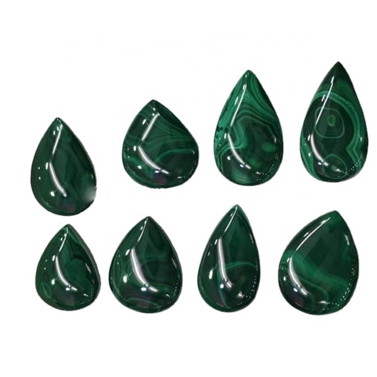 Aasa uiga masani Malachie Gemstne Poar foliga Malachie Cabouchn Malacheite Malacstone Gemstone mo le faia o asoa 34