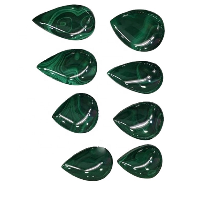 Aasa uiga masani Malachie Gemstne Poar foliga Malachie Cabouchn Malacheite Malacstone Gemstone mo le faia o asoa 36