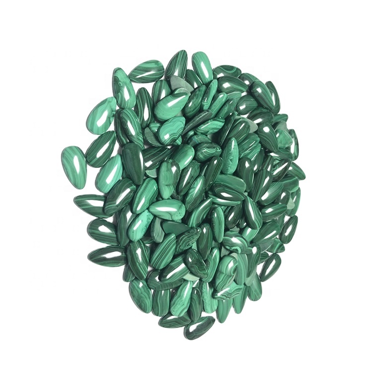 Malachie Pear Coachon AaA Tulaga lelei Malachie Pear Caboochns Malacheite Cabs Debstone 33